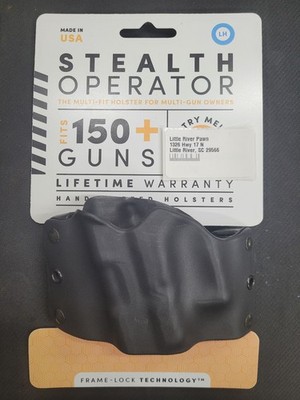 Stealth Operator Holster OWB Compact Size Model Belt LH (V31553)