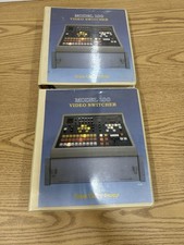 grass valley group model 100 video switcher Volume 1  2 System Manuals