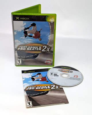 Tony Hawk's Pro Skater 2X (Microsoft Xbox, 2001) Complete Tested CIB Manual