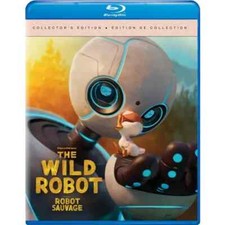 The Wild Robot Collector's Edition Blu-Ray Brand New w/ slipcover BILINGUAL A