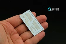 Quinta Studio 1/48 F-16 block 30/32 Reinforcement Plates for Hasegawa kits