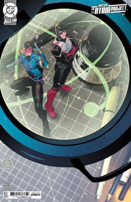 Justice League The Atom Project #1 2025 Dan Mora Cover B DC Comics EB54