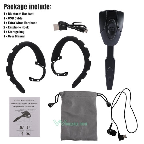 Auriculaires inalámbricos avec Bluetooth et annulation de ruido pour camion et - Photo 15 sur 32