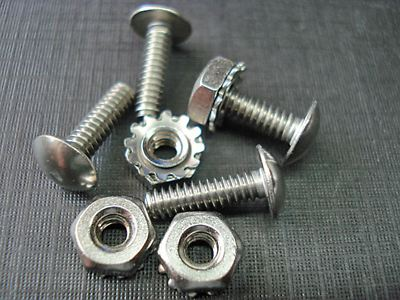 #ad 25 pcs rivet screws 6 32 x 1 2quot; stainless steel fits Lund Alumacraft Duracraft $17.99