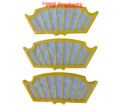 3 pack #81502 Roomba iRobot Vacuum Filter Side Brush Type 500 Series model Robot