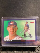 Jim Thome 2020 Topps Archives Purple #60/175 - Indians