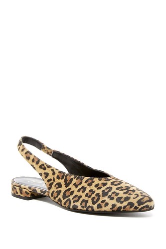 leopard print slingback flats