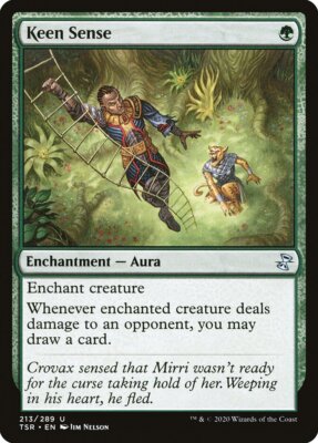 MTG Magic the Gathering Keen Sense (213/429) Time Spiral Remastered LP
