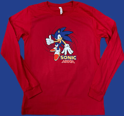 Sonic Mania Speed Rush Long Sleeve Tee