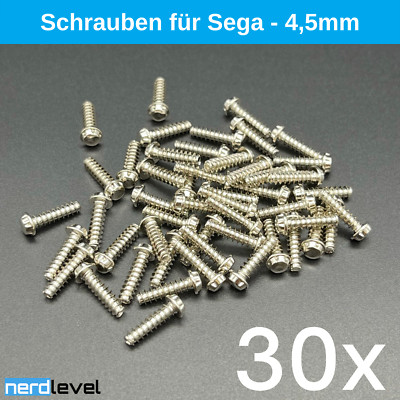 30x Schrauben für Sega Master System Mega Drive Module Game Gear Spiel Konsole