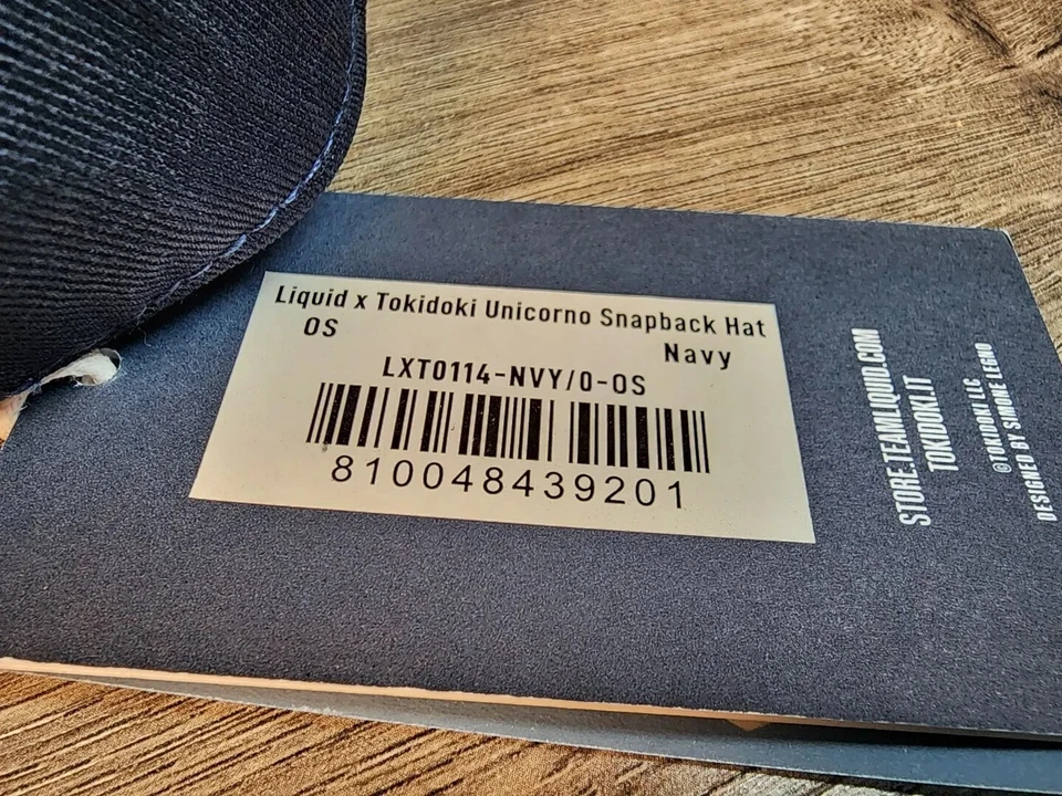 Tokidoki x команды жидкость шляпа крышка новый с ярлыками синий - Изображение 4 из 4