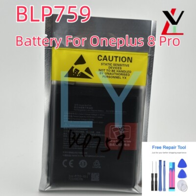 Internal Replacement Battery For OnePlus 8 Pro 1+ 8 Pro BLP759 4510mAh 4.45V