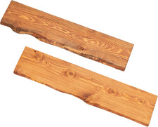 36 Live Edge Cedar Wood Shelf - Sustainable 2-Pack for Stylish D cor