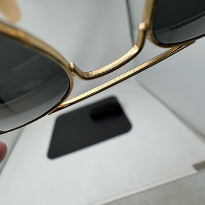 RAY BAN RB3025 181 71 Aviator Gold Unisex 58mm Sunglasses Excellent Condition RAY BAN RB3025 181 71 Aviator Gold Unisex 58mm Sunglasses  main image 3