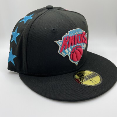 Men's New Era Black New York Knicks 2022 NBA All-Star Game Starry