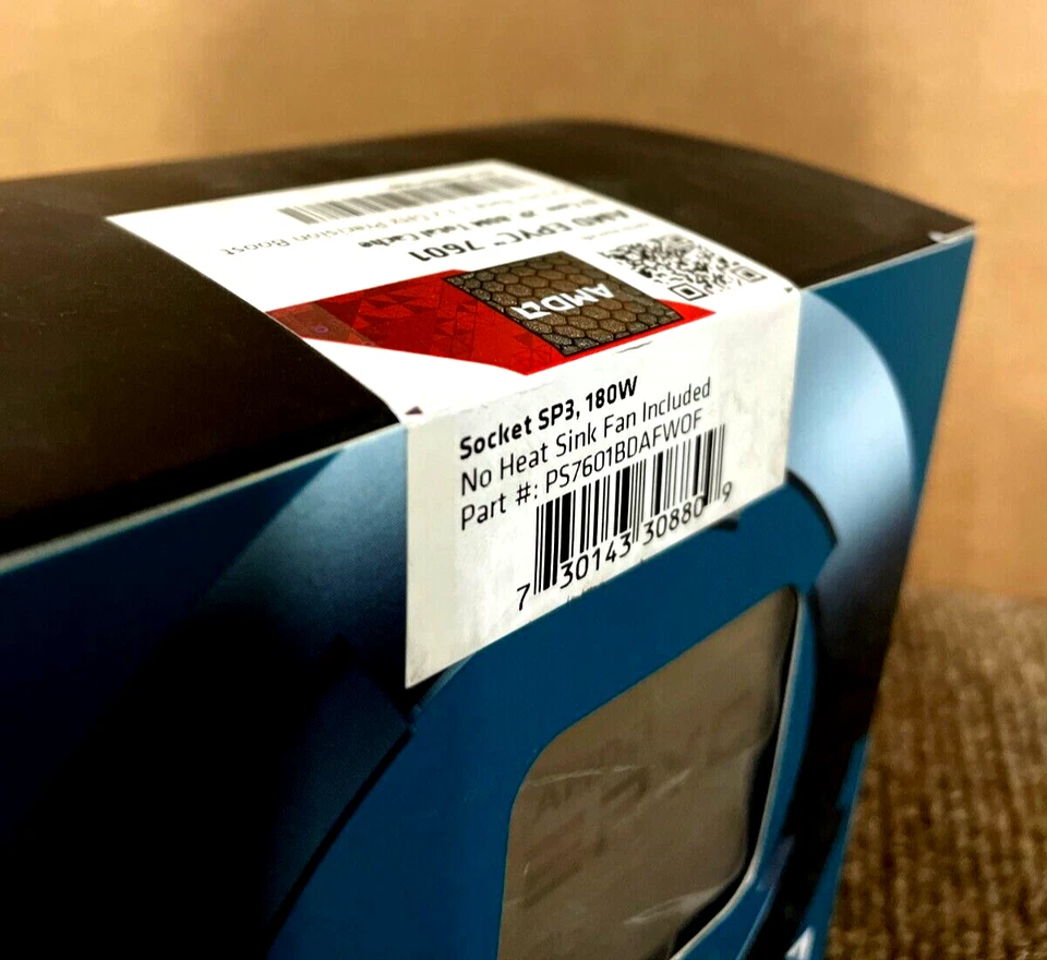 Brand New AMD EPYC 7282 2.8Ghz Sixteen Core Processor PS7601BDAFWOF ✅❤️️✅❤️️ - Image 2 of 3