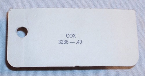 COX SLOT CAR CHASSIS PICK UP ASSEMBLY 1:24 MODEL # 3236 NEW OLD STOCK - Picture 2 of 2