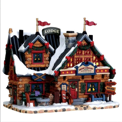 Lemax  APRES-SKI LODGE # 75201 Christmas Village Lighted 2017 NEW in Box