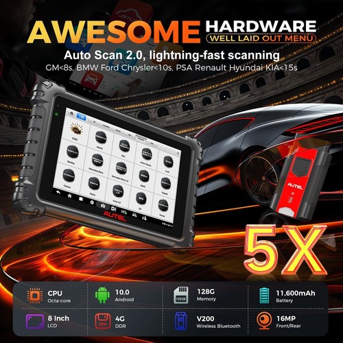 Autel MaxiSys MS906 Pro MK908 ECU C0ding Full System Diagnostic Scanner Tool - Picture 9 of 12