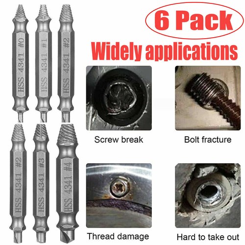Damaged Screw Extractor Speed Out Drill 