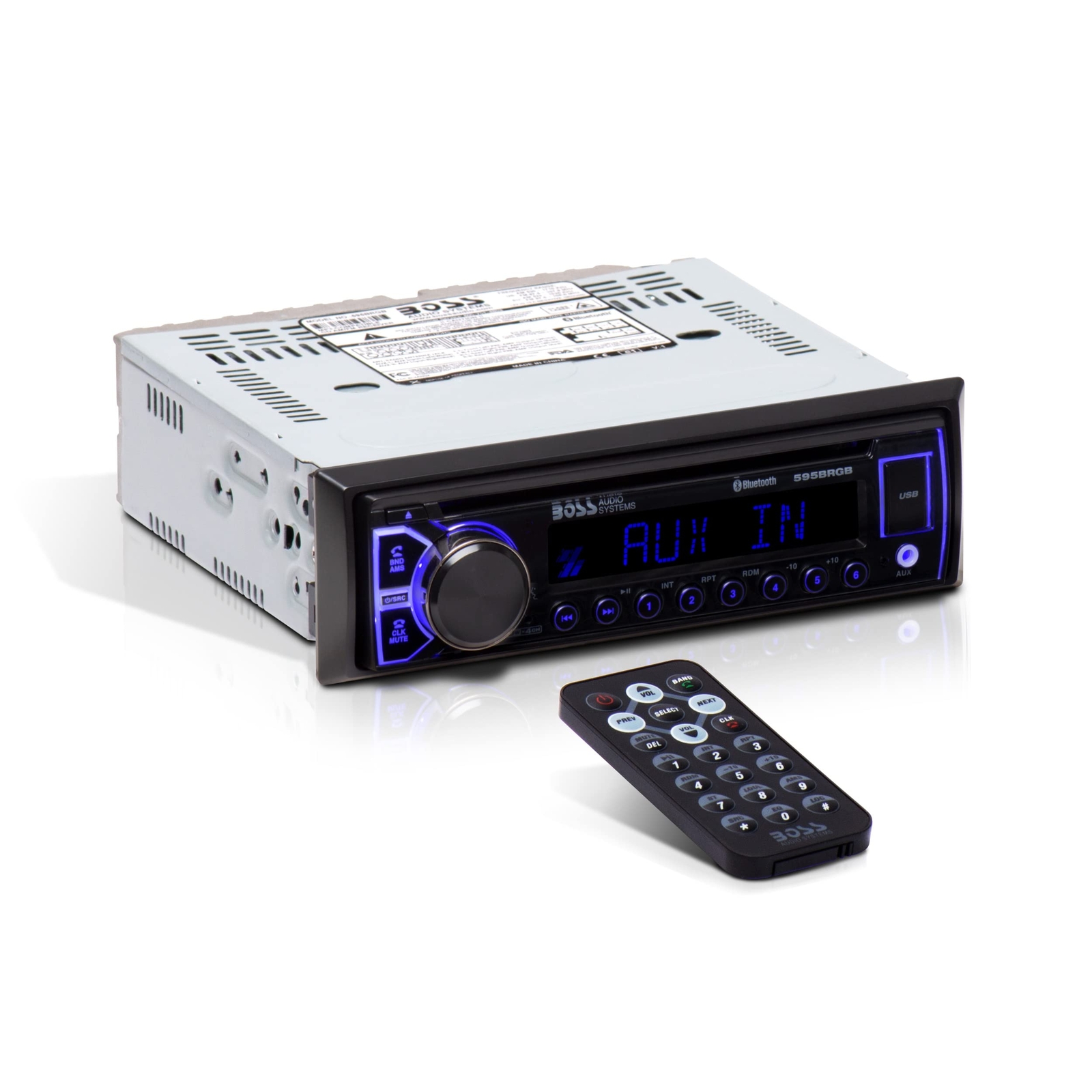 BOSS Audio Systems 595BRGB Elite Series Car Stereo System � Single Din, Bluet...
