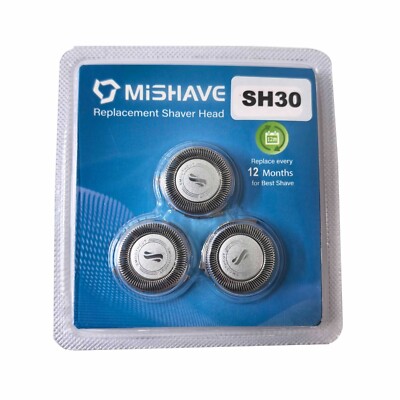 SH30 Replacement Heads for Philips Norelco Series 3000 2000 1000 SH30/52 Blades