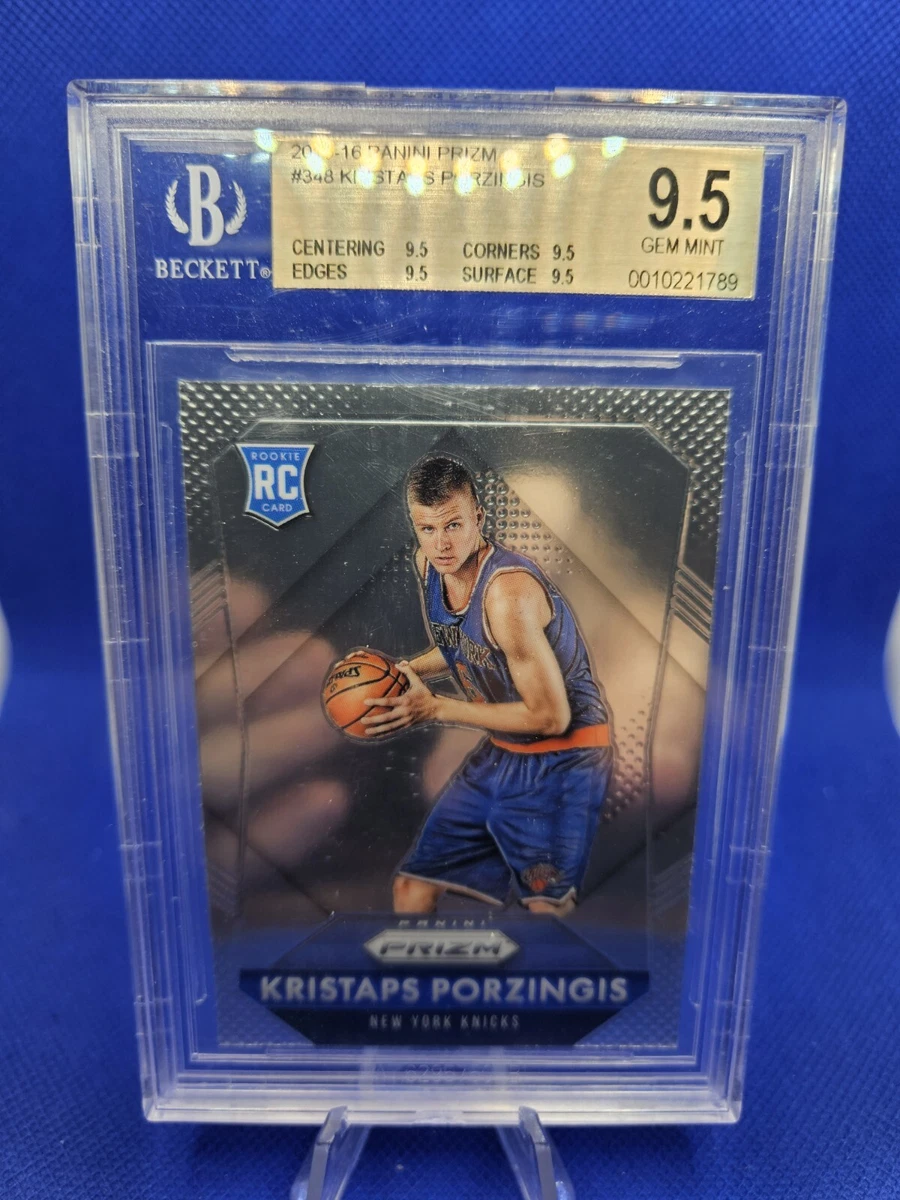 Kristaps Porzingis Grade 9.5 Basketball 2015-16 Season Sports
