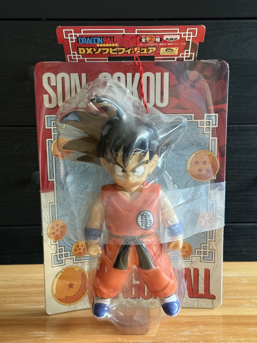 Figurine Goku Dragon Ball Z – Bandai UFO Catcher – Soft Vinyl – Rare