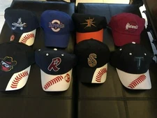 Youth Minor League & Major League Sportswear Baseball Hats Various Teams Genuine