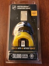 Boston Bruins NHL BATTLE  Adult  Mouthguard Protection 2 Pack NWT FAST SHIPPING