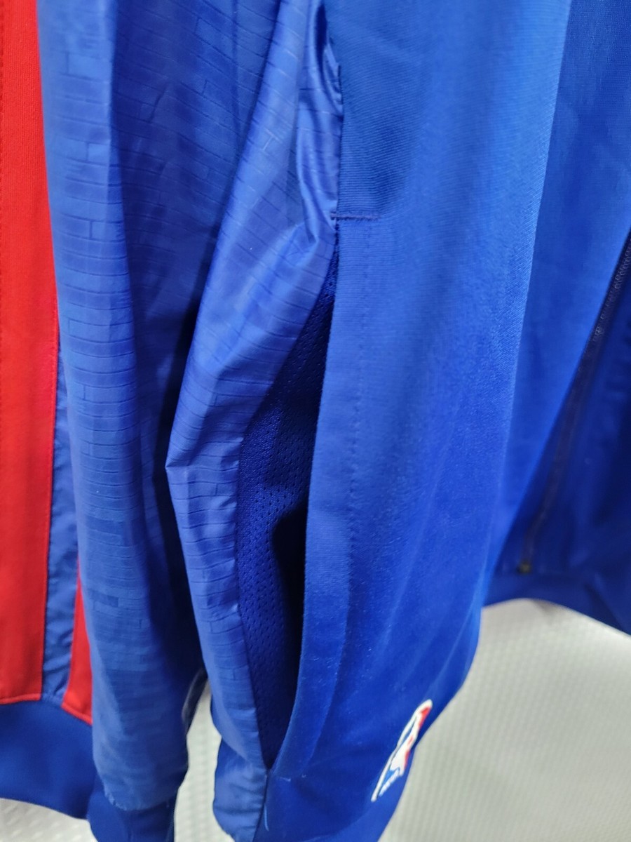 Adidas NBA Detroit Pistons Warm Up Jacket NEW with Tags Size