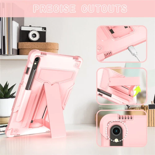 Heavy Duty Stand Case Rugged Cover For Samsung Galaxy Tab S10 FE /S10 FE+ Tablet - Picture 41 of 54