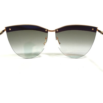 Boucheron Sunglasses BC0028S 002 Gold Round Frames with Gold 