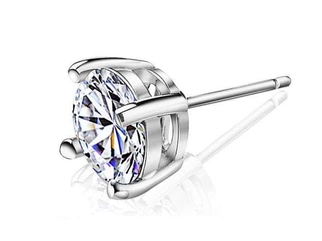 Platinum stud for mens sale