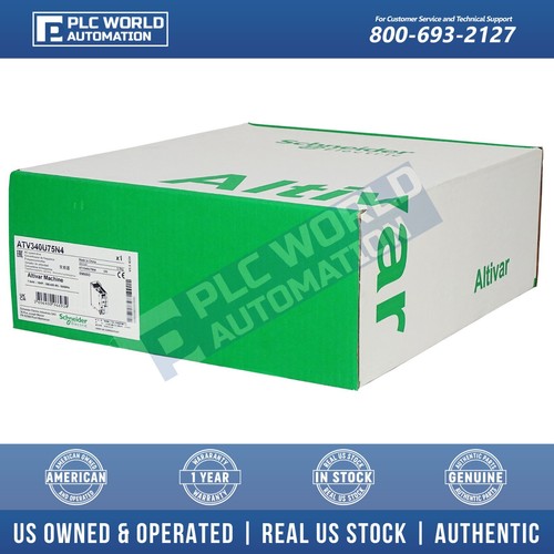 ATV340U75N4 Schneider Altivar Machine ATV340 AC Drive, 11kW, 15Hp, Brand New - Picture 1 of 5