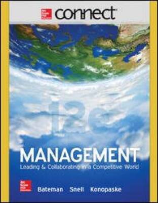 Connect 1-Semester Online Access for Management - Printed Access Code - GOOD