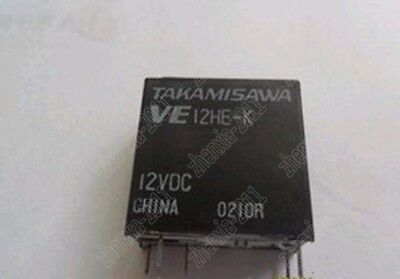 5PCS USED Takanozawa relay VB12TBU-5 12VDC