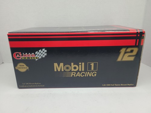 Jeremy Mayfield #12 Mobil 1 Racing Team Caliber Owners 1/24 NASCAR Diecast NIB! - Picture 5 of 17