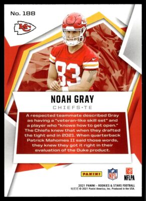 2021 Panini Rookies & Stars Noah Gray #188 Rookie | eBay