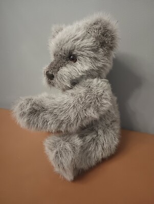 KOALA T. BEAR MOHAIR LEATHER FULLY JOINTED PLUSH TEDDY SIGNED 15
