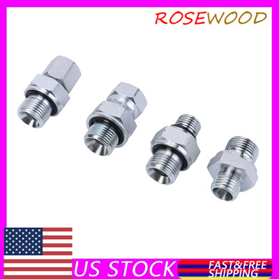 For Fluids Gases 3/8in Hydraulic Adjustable Flow Control Two-way Joint w/ G3/8