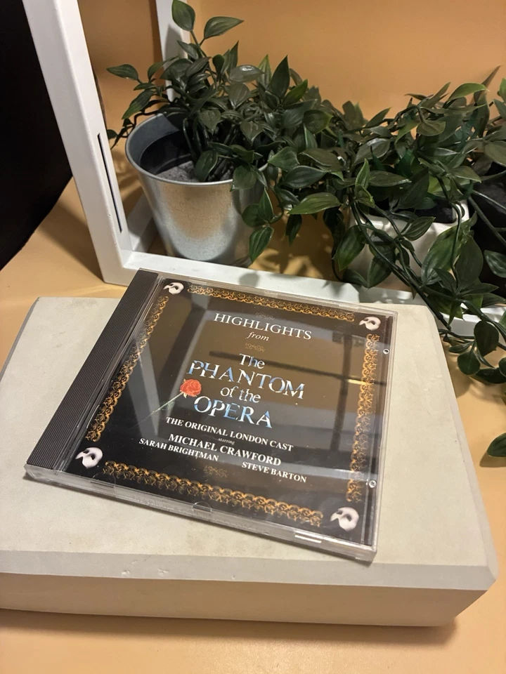 The Phantom of the Opera CD 1987 Highlights – Original Cast Andrew Lloyd Webber Foto 4 de 4
