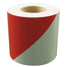 ORALITE 18851 Reflective Tape,3 in. W,Red/White 6NGD2