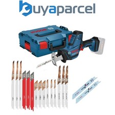 Bosch GSA 18 V-LI C Compact Reciprocating Sabre Saw - Bare + L-boxx + 17 Blades