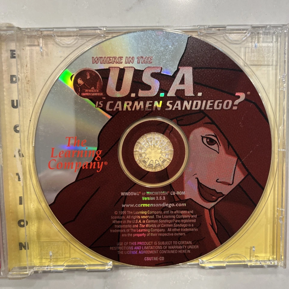 Where In the USA Is Carmen Sandiego? PC Cd-ROM 1999 - Image 3 of 4