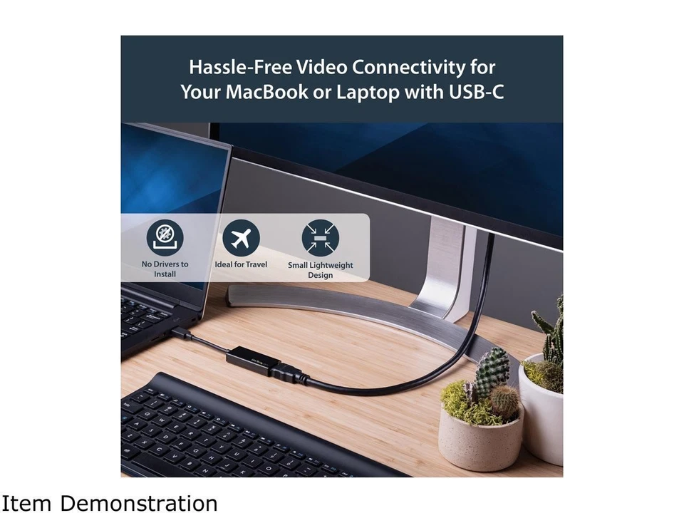 StarTech.com CDP2HD4K60 USB-C to HDMI Adapter - 4K 60 Hz - Image 3 of 4