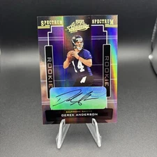 2005 Playoff Absolute Memorabilia Spectrum Silver Derek Anderson Rookie Auto RC