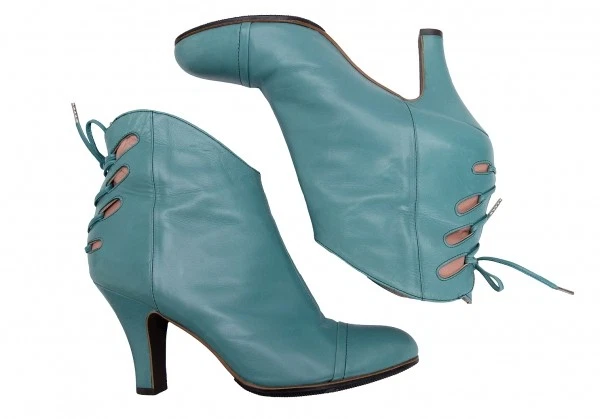 Vivienne Westwood Back Lace Up Heel Boots Size 35.5(K-128916) - Image 2 of 4