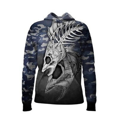 Gold Rush Fishing Hoodie, 3D Fish Hoodie, Bass Fishing Hoodie