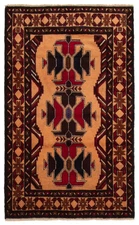 2'10" x 4'10" Traditional Vintage Hand Knotted Oriental Carpet Wool Area Rug